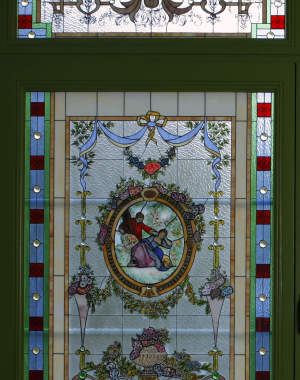 custom stained glass window