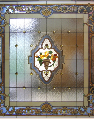 custom stained glass window
